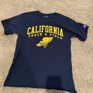 Champion University of California Berkeley Track and Field T Shirt